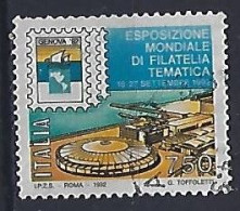 Italy 1992  Briefmarkenausstellung "GENOVA`92"  (o) Mi.2206 - 1991-00: Usados