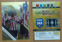 AC - 213 PSV EINDHOVEN  24 TIMES DUTCH CHAMPIONS  PANINI FIFA 365 2019 ADRENALYN TRADING CARD - Trading Cards