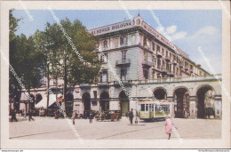 Cm562 Cartolina Bologna Citta' Albergo Bologna Tram Emilia Romagna - Bologna