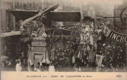 MI-CAREME 1912 CHAR DE L'AVIATION DU MATIN - Ausstellungen