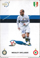 O759 Cartolina   Postcard  Ufficiale  Inter Wesley Sneijder - Football