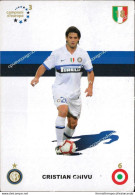 O762 Cartolina   Postcard  Ufficiale  Inter Davine Cristian Chivu - Voetbal