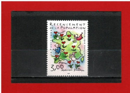 1999 - N° 3223 - NEUF** - RECENSEMENT DE LA POPULATION - COTE Y & T : 1.50 Euros - Unused Stamps