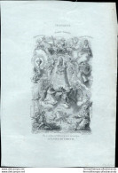 Bn9 Antico Santino Incisione Madonna  Di Loreto 1800 - Devotieprenten