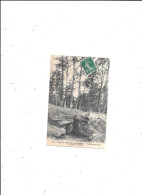 CARTE POSTALE 60 VAUMOISE FORET DE VILLERS COTTERETS LA CAVE DU DIABLE VOYAGEE - Vaumoise