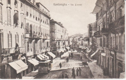 VENTIMIGLIA (Liguria) Via Cavour En 1917 - Otros & Sin Clasificación