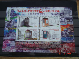 SAINT PIERRE ET MIQUELON   ANNEE 2021   NEUF N° YVERT F1263  LES TAMBOURS   SAS D'ENTREE DES MAISONS - Unused Stamps