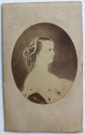Photo Ancienne - CDV Cabinet - Princesse Marie Clotilde De Savoie Napoléon - Second Empire - Ancianas (antes De 1900)
