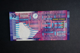 (M) 01.07.2002 Government Of Hong Kong $10 - Prefix AA095599 (First Issue UNC) - Hongkong