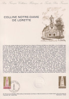 1978 FRANCE Document De La Poste Colline Notre Dame De Lorette N° 2010 - Documenten Van De Post