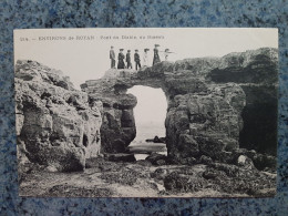 CPA  - 214  -   ENVIRONS DE ROYAN  - PONT DU DIABLE , AU BUREAU - Royan