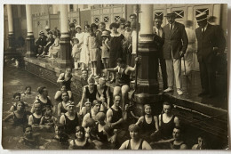 Carte Photo Ancienne Piscine 1929 1/2 ( RefD20 ) - Bagneres De Bigorre