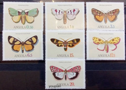Angola 1984, Butterflies, MNH Stamps Set - Angola