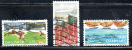 DANEMARK DANMARK DENMARK DANIMARCA 1992 FAUNA FLORA PROTECT THE ENVIRONMENT COMPLETE SET SERIE USED USATO OBLITERE' - Used Stamps