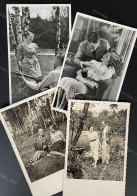 LOT De 4 Cartes  COUPLES  Circa 1938 +/- 9x14cm #240066 - 5 - 99 Cartoline