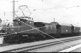 Orig. XXL Foto Deutsche Bundesbahn Lok Eisenbahn E6902 Elektrolokomotive E 6902 - Eisenbahnen