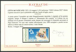 2023 - ** GIORNATA GIOVENTU' - F.LLO RITIRATO POSTE VATICANE (127) - Unused Stamps