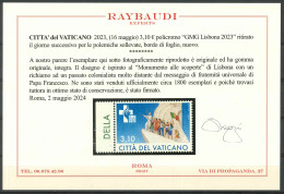 2023 - ** GIORNATA GIOVENTU' - F.LLO RITIRATO POSTE VATICANE (126) - Unused Stamps