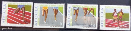 Angola 1985, 30 Years Demostenesde Almeida Clington Marathon, MNH Stamps Set - Angola