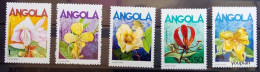 Angola 1985, Flowers, MNH Stamps Set - Angola