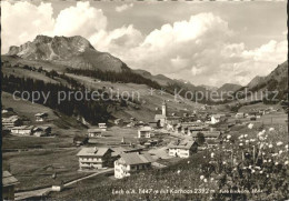 72232783 Lech Vorarlberg Panorama Mit Karhorn Lechquellengebirge Lech - Otros & Sin Clasificación