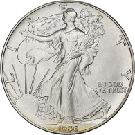 États-Unis, 1 Dollar, 1 Oz, Silver Eagle, 1986, Philadelphie, Argent, SPL+ - Plata