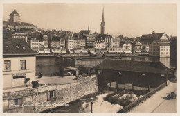 4937 48 Zürich, Gedeckte Brücke Und Limmatquai.  - Sonstige & Ohne Zuordnung