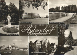 72232700 Aulendorf Herz Jesu Statue Park Sanatorium Strandbad Steegersee Kirche  - Other & Unclassified