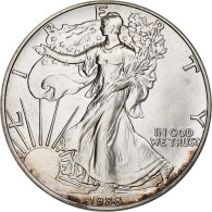 États-Unis, 1 Dollar, 1 Oz, Silver Eagle, 1988, Philadelphie, Argent, SPL+ - Argento