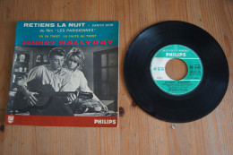 JOHNNY HALLYDAY RETIENS LA NUIT  EP 1962 VARIANTE CATHERINE DENEUVE LANGUETTE - 45 Rpm - Maxi-Single