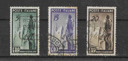 Italien - Selt./gest. Bessere Serie Aus 1949 - Michel 774/76!!! - 1946-60: Afgestempeld