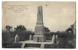 28 Louvilliers Les Perches - Monument Eleve A La Memoire Des Enfants De Louvilliers Les Perches Morts Pour La France - Other & Unclassified