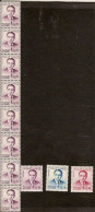 (Fb).Marocco.1962-65.Varietà.20c Violetto In Bobina Per Distributori Automatici.Striscia Numerata Di 8 (213-20) - Marokko (1956-...)