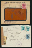 Österreich Sammlung Lot 9 Briefe Karten Und Ganzsachen Austria Lot Of 9 Covers - Brieven En Documenten