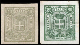 Italien, 1862, Ohne Gummi - Unclassified