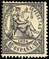 Spanien, 1874, 144, Ungebraucht - Other & Unclassified