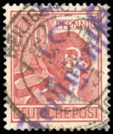 SBZ Handstempel Bezirk 16, 1948, 166-81 III, Gestempelt, Briefstück - Sonstige & Ohne Zuordnung