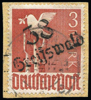 SBZ Handstempel Bezirk 38, 1948, II C IX, Briefstück - Andere & Zonder Classificatie