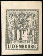 Luxemburg, 1882, Ohne Gummi - Sonstige & Ohne Zuordnung