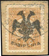 Albanien, 1913, 4, Briefstück - Albanien