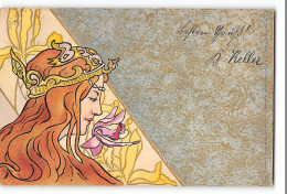 CPA Attribuée à Henri Meunier Art Nouveau - Sonstige & Ohne Zuordnung