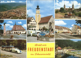 72232418 Freudenstadt Stadtkirche Rathaus Kurbaehne  Freudenstadt - Freudenstadt