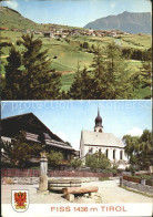 72232374 Fiss Tirol Kirche Brunnen  Fiss - Otros & Sin Clasificación