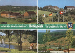 72232352 Hohegeiss Harz Haus Berlin Muehlrad Kurpark Hohegeiss - Autres & Non Classés