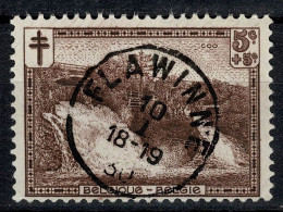 Belgique 1929 COB 293 Belle Oblitération FLAWINNE (centrale - Concours) - Usados