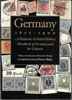 (LIV) GERMANY 1872-1900 A PHILATELIC & POSTAL HISTORY HANDBOOK OF GERMANY AND HER COLONIES – DARRYL HINTON-BLAKER – 1996 - Stempel