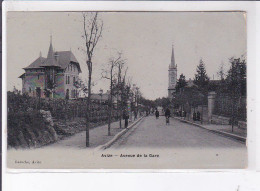 AVIZE: Avenue De La Gare - état - Andere & Zonder Classificatie