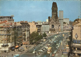 72231668 Berlin Kurfuerstendamm Mit Gedaechtniskirche Berlin - Otros & Sin Clasificación