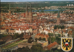 72231604 Luebeck Fliegeraufnahme Hansestadt Luebeck - Lübeck