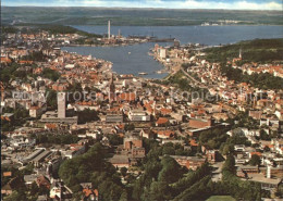 72231603 Flensburg Fliegeraufnahme Mit Hafen Flensburg - Flensburg